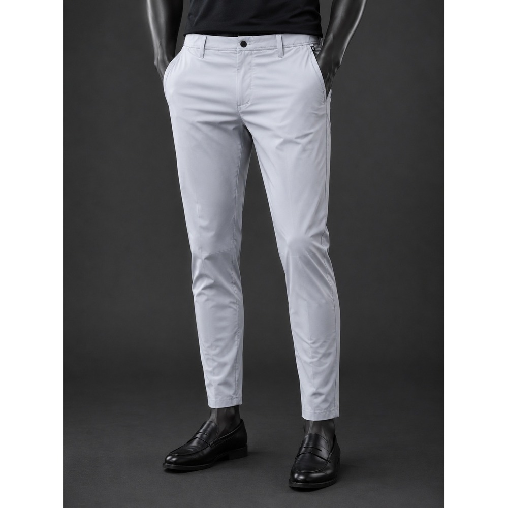 Projek Raw Tech Apparel Mens 34 Tapered Performance Pants Light Gray Anti-Slip‎